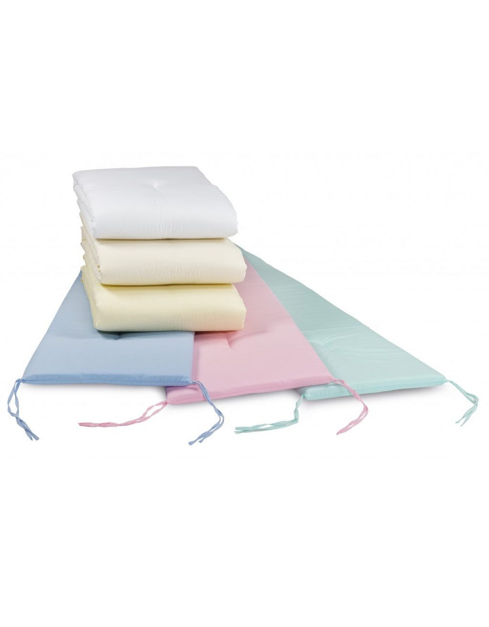 Cot Bumper - Pastel Colors
