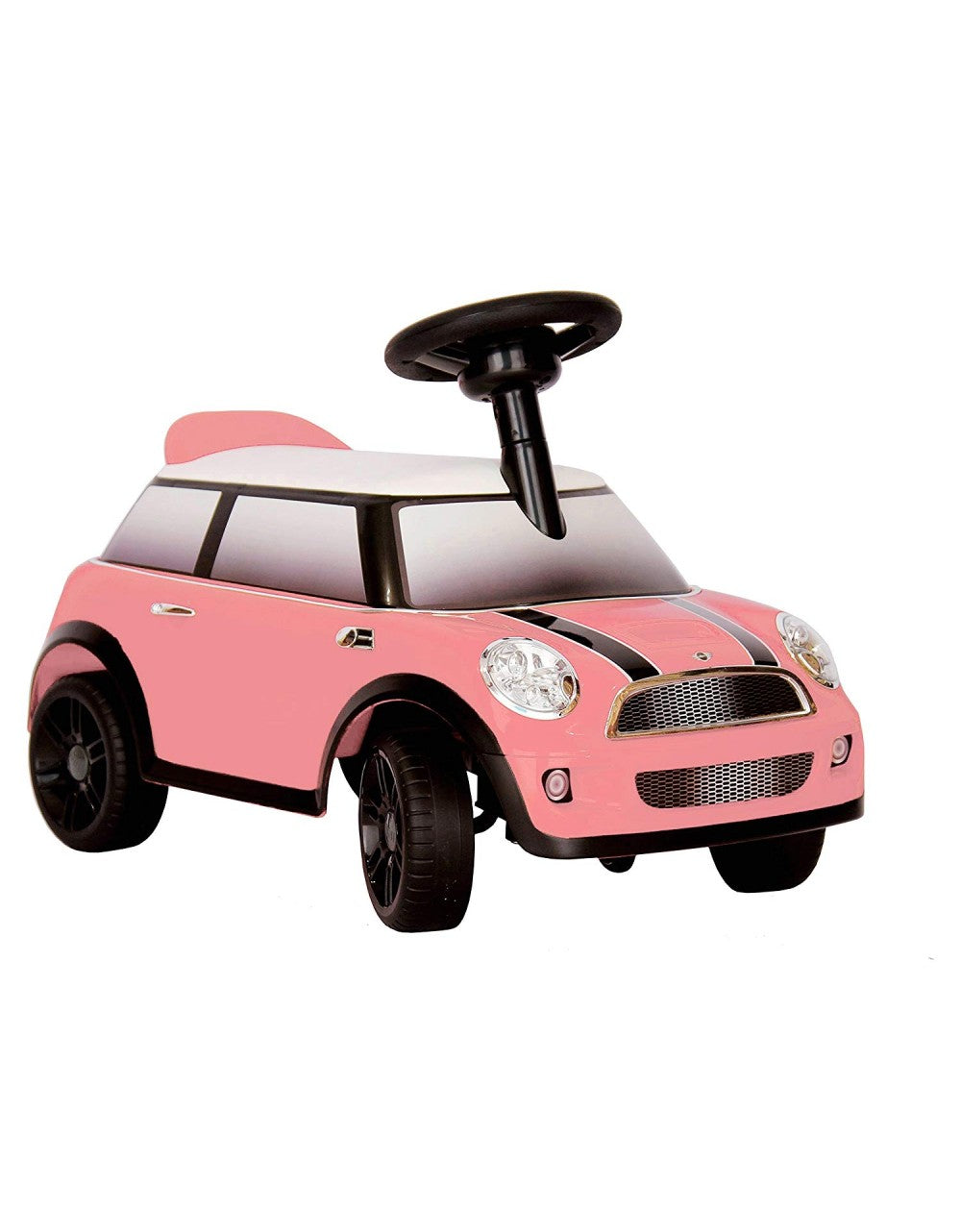 Coche Montable Mini Cooper Rosa
