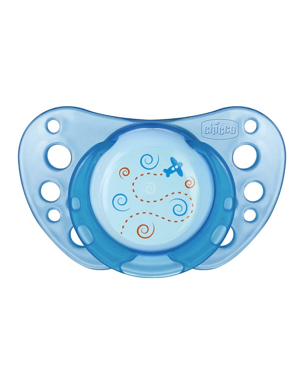 Succhietto Chicco Physio Air Caucciù Azzurro