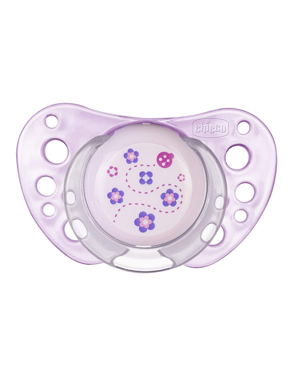 Succhietto Chicco Physio Air Caucciù Rosa