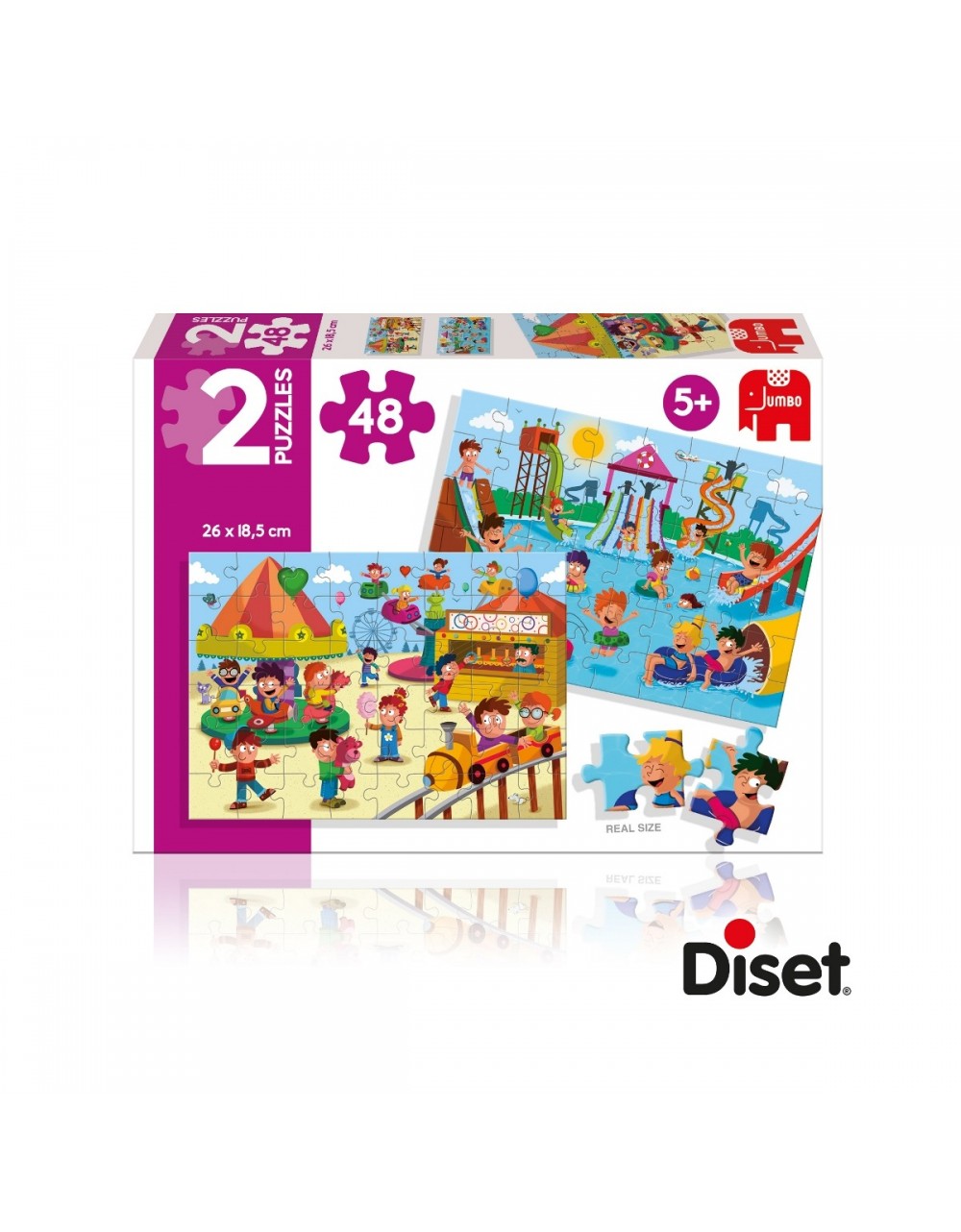 Diset Children's Puzzle - Luna Park