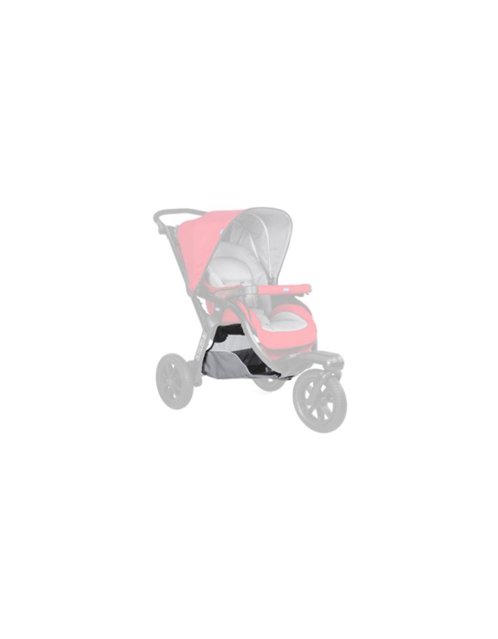 Cesta Silla de Paseo Chicco Activ3 Red Berry