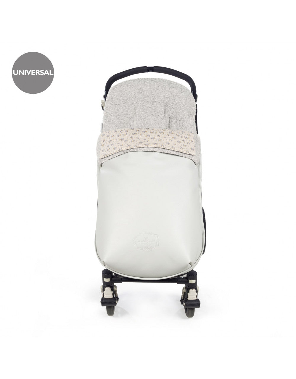 Sherwood Grey Faux Leather Stroller Bag