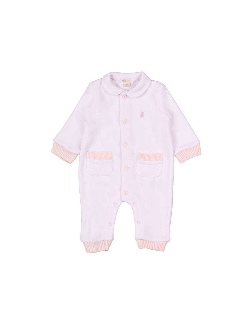 Sleepsuit with Pockets 6 Months - Pink