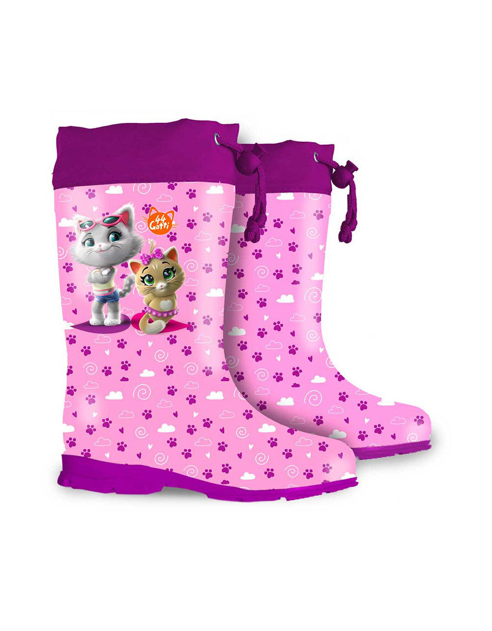 Galochas Niña 44 Gatos - Talla 33/34