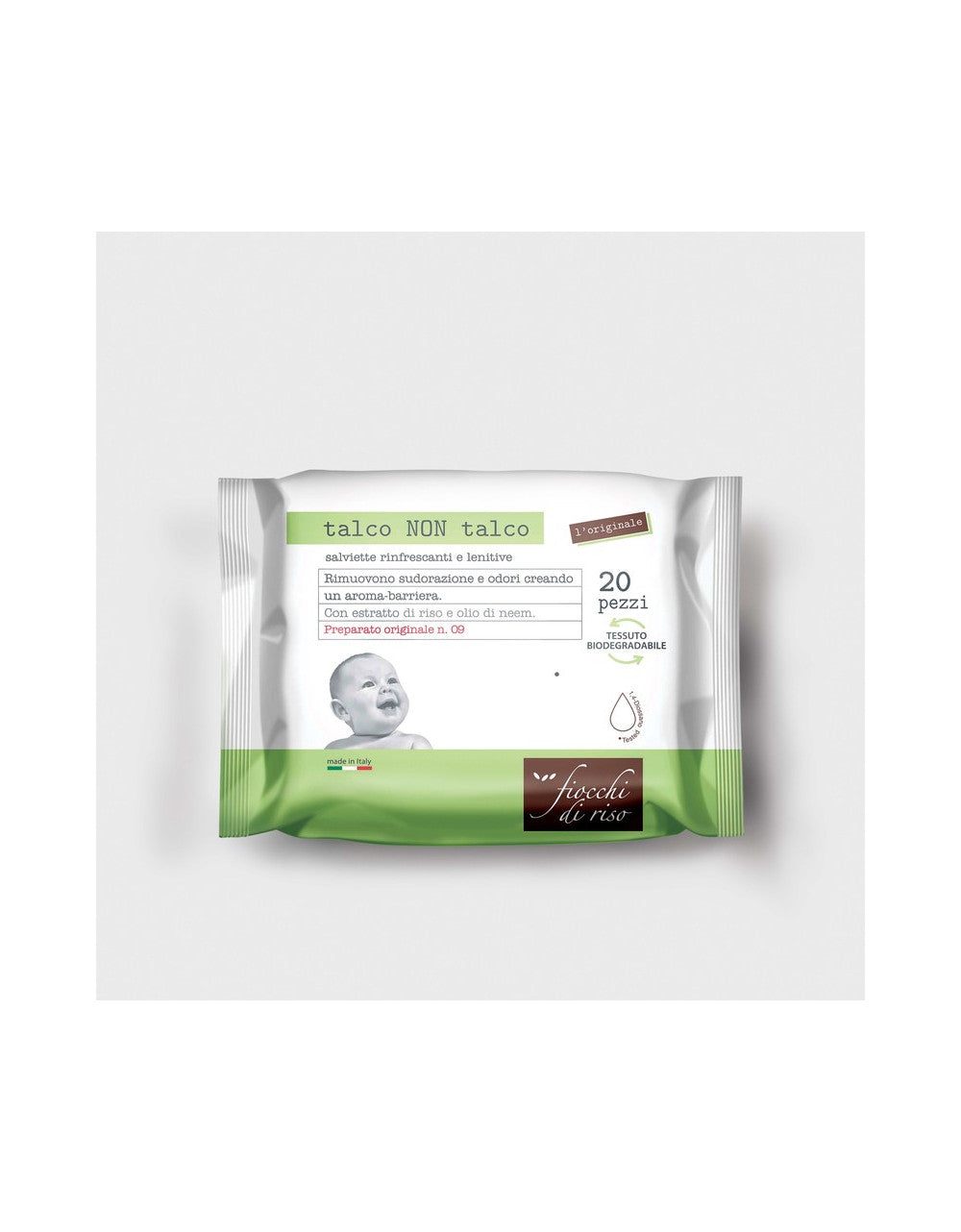 Talco Non Talco Wipes