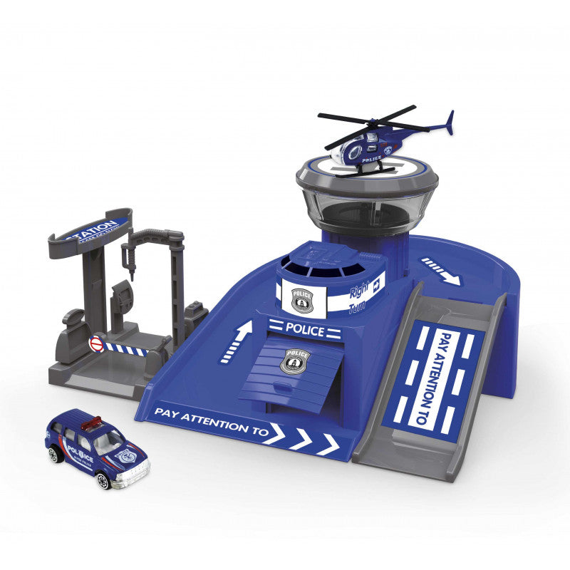 City Playset with 2 Vehicles