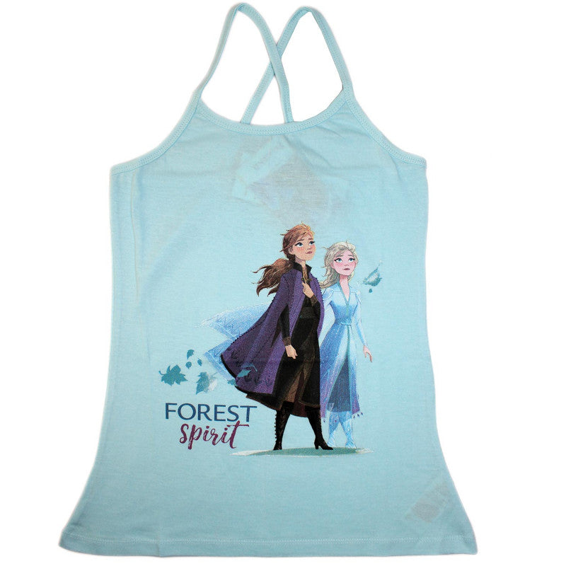Vestido Frozen Azul Claro - 7/8 Años