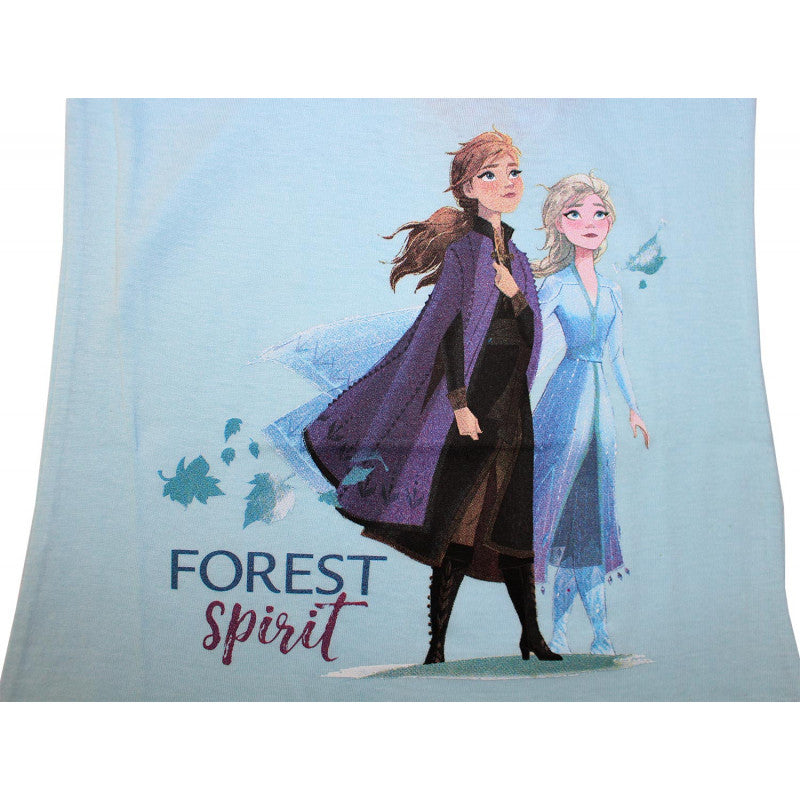 Vestido Frozen Azul Claro - 7/8 Años