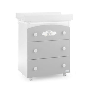 Azzurra Design Cómoda Cambiador Gris