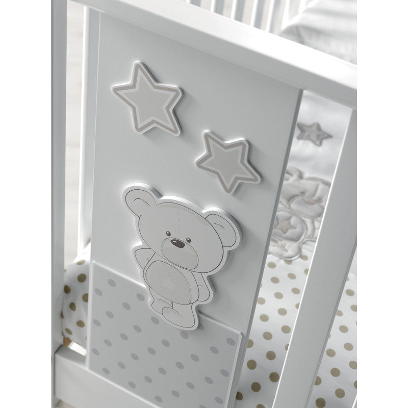 Lit Bébé Contact Art Azzurra Design Blanc - 2