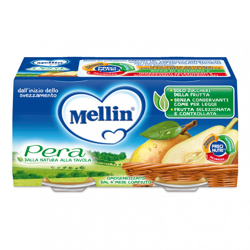 Puré de Pera Mellin - 2 x 100 g