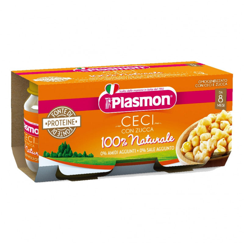 Plasmon Chickpea and Pumpkin Purée