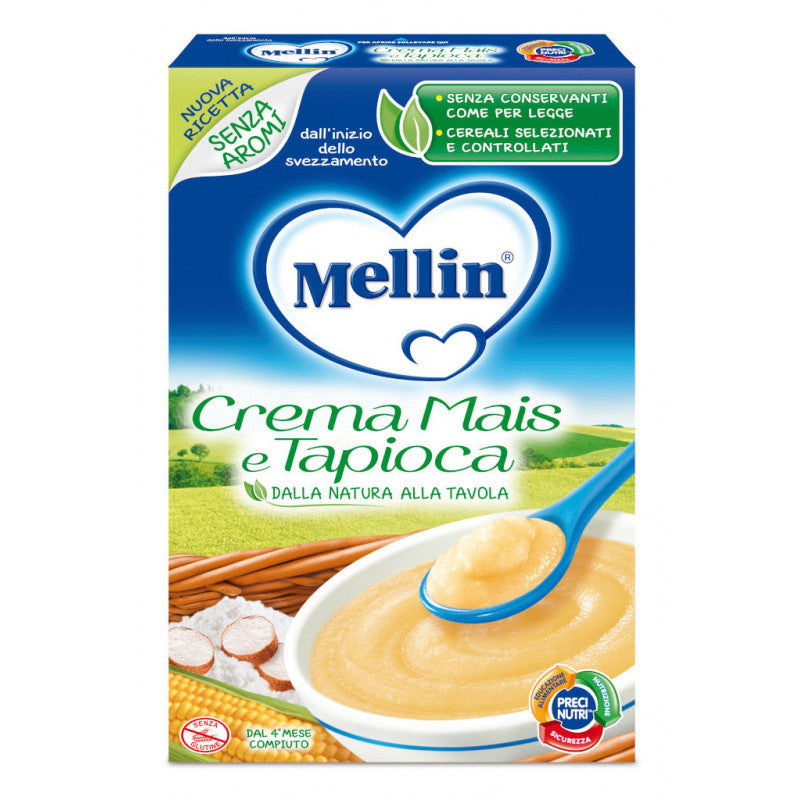 Mellin Corn and Tapioca Cream
