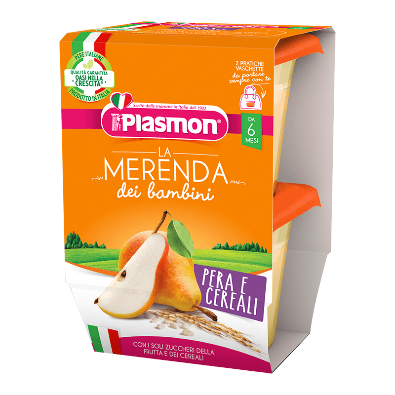 Plasmon Kids' Snack - Pear and Cereals