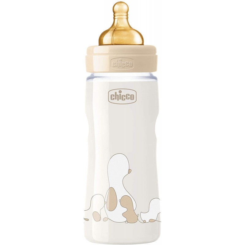 Biberon Chicco Original Touch in Plastica - 330 ml Beige