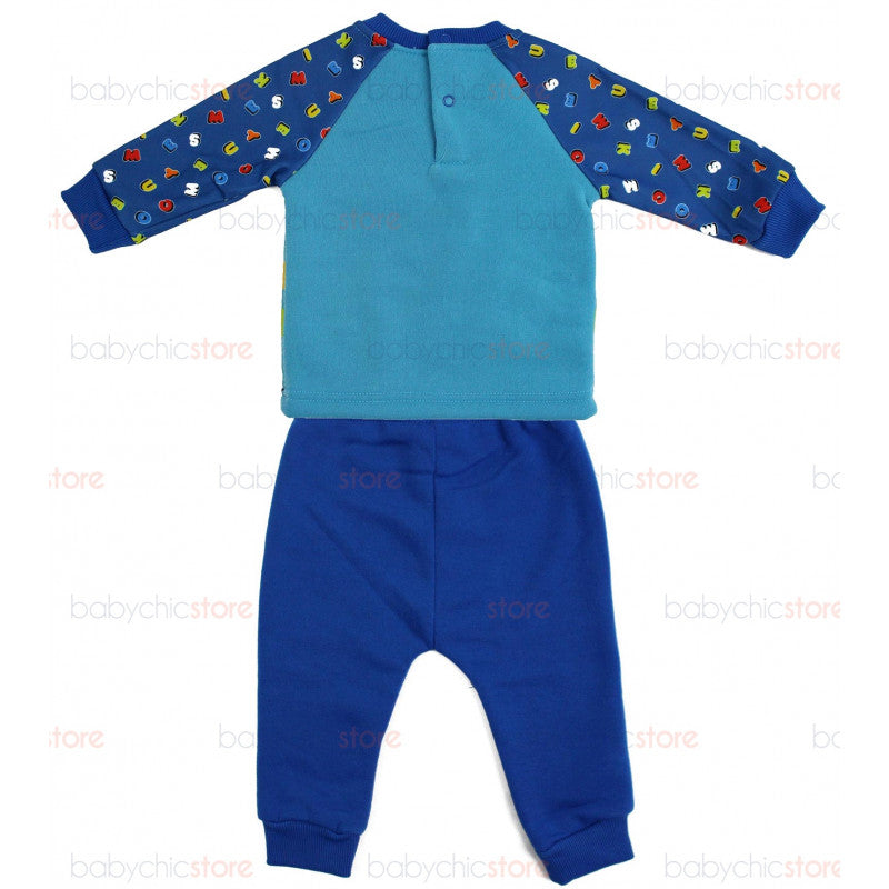 Mickey Mouse Blue Baby Grow - 23 Months