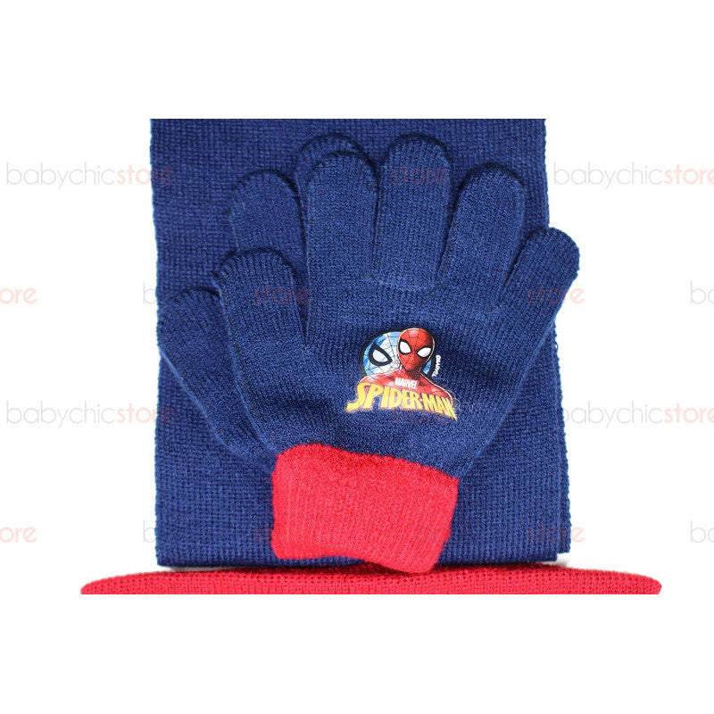 Set Sciarpa, Cappello e Guanti di Spiderman