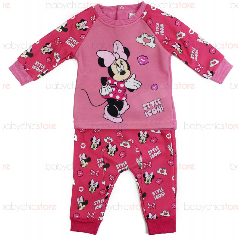 Disney Minnie Pink Baby Bodysuit - 12 Months