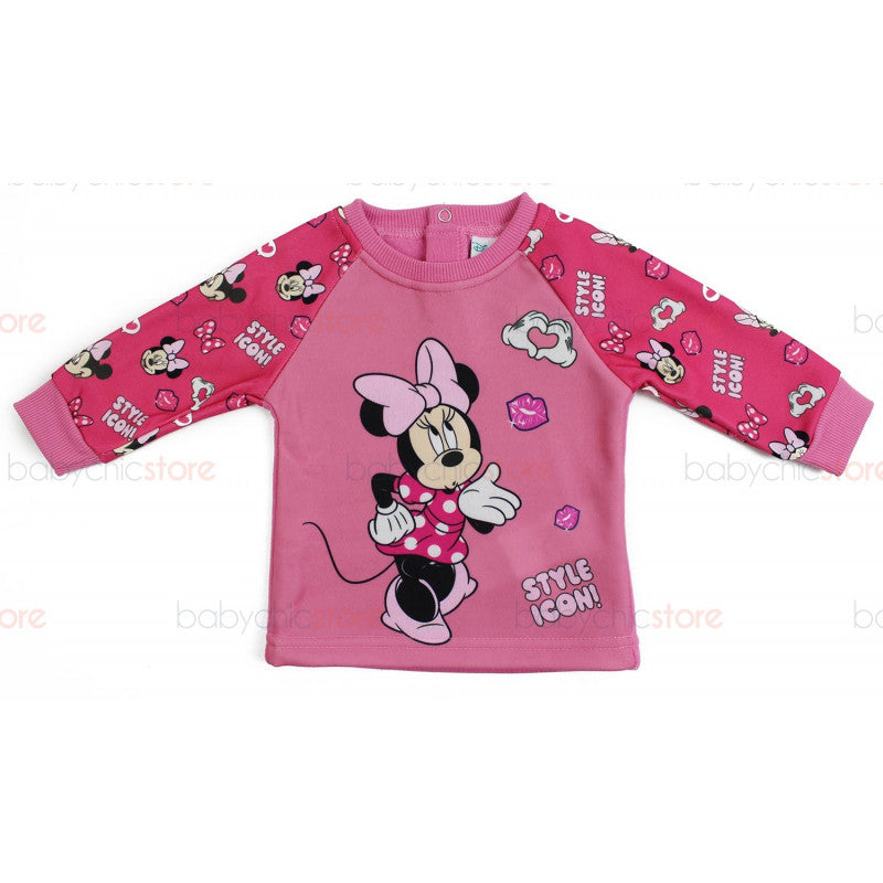 Disney Minnie Pink Baby Bodysuit - 12 Months
