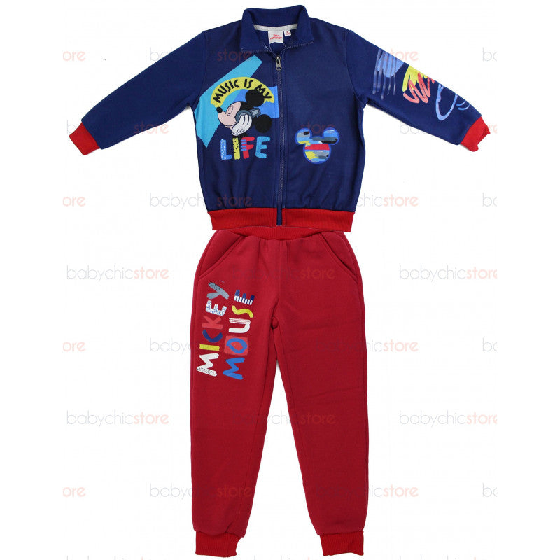 Mickey Mouse Jogging Set - Red/Blue - 8 Years
