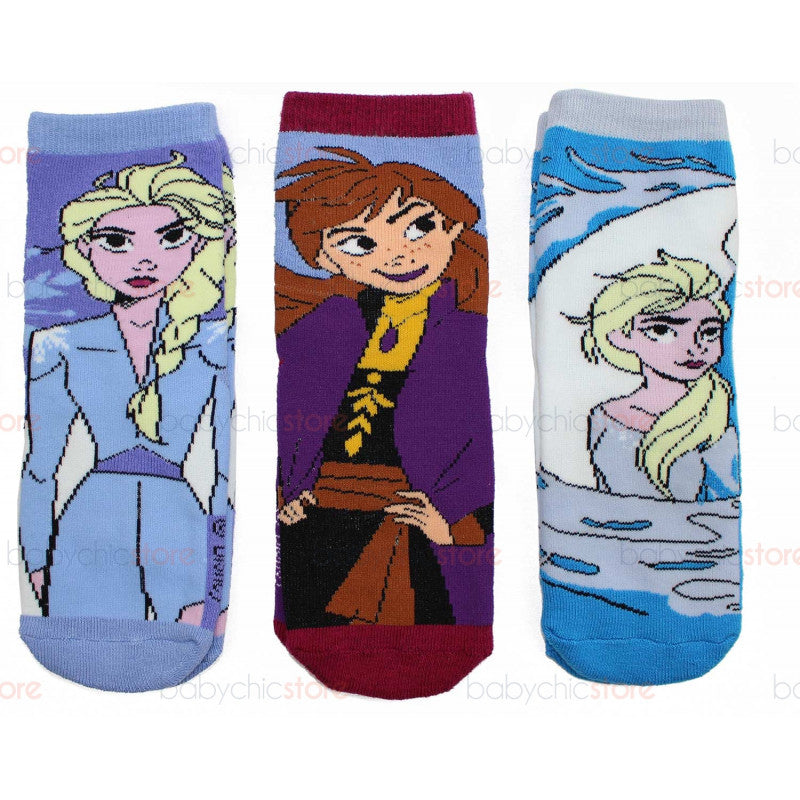 3 Pares Calcetines Antideslizantes Frozen - 31/34