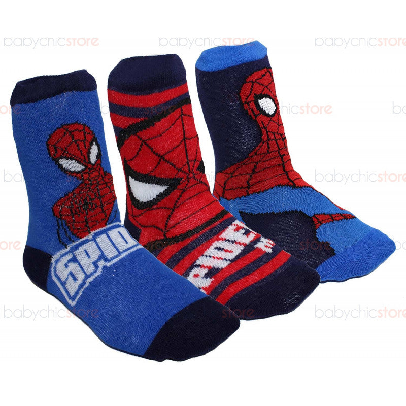 Set 3 Pares de Calcetines Spiderman