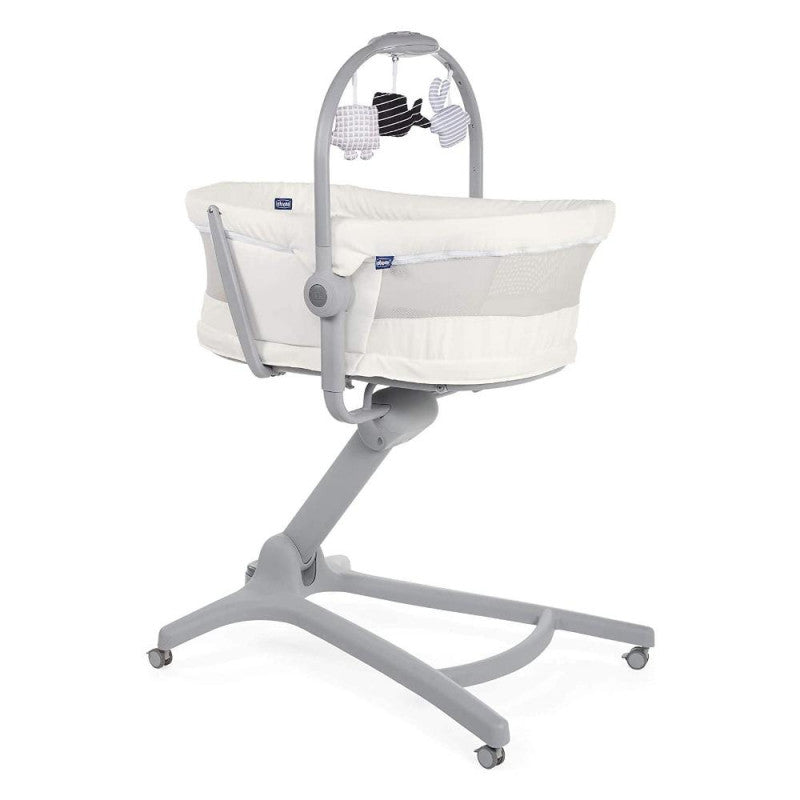Beistellbett Baby Hug Air 4 in 1 White Snow