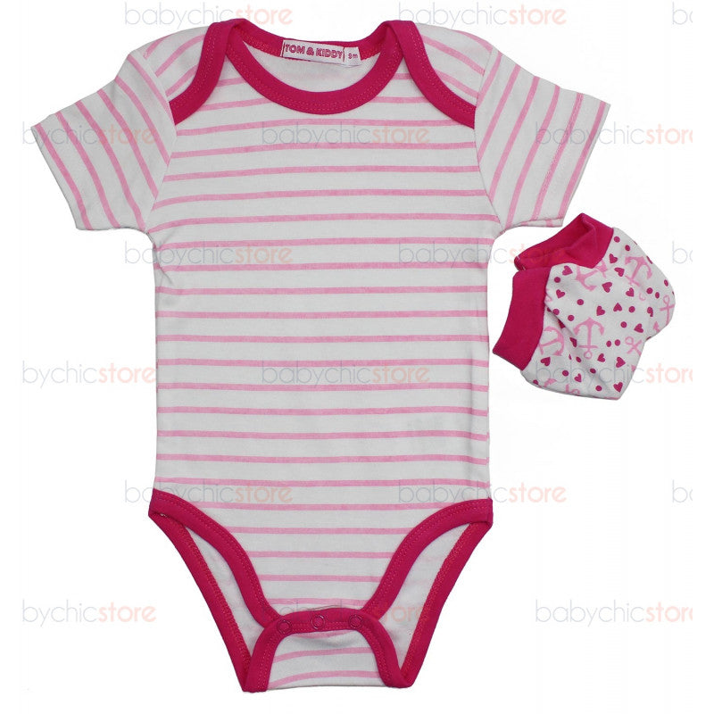 Complete Love Bodysuit and Romper Set - 1 Month