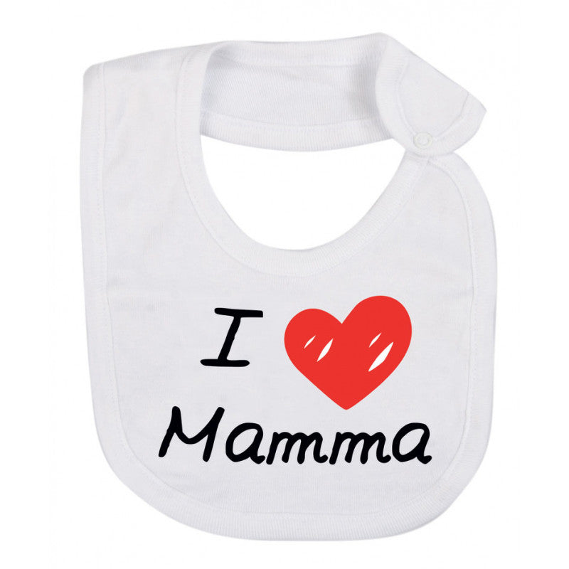 Babero para bebé I Love Mamá