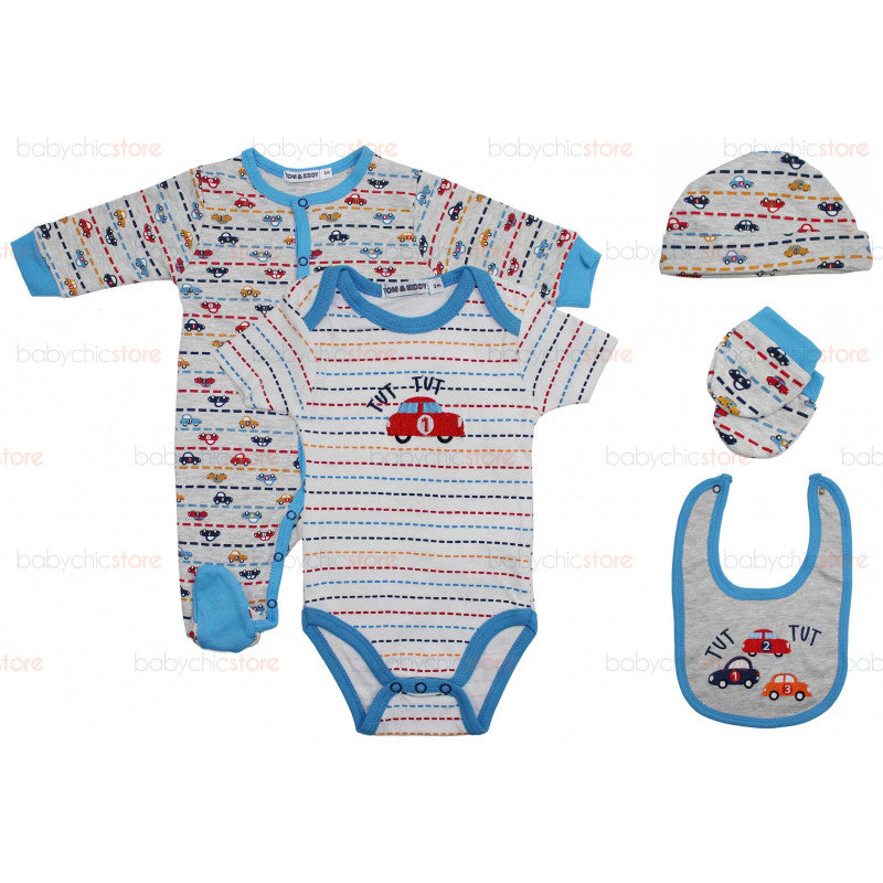 Set Completo Body y Ranita - Cochecito
