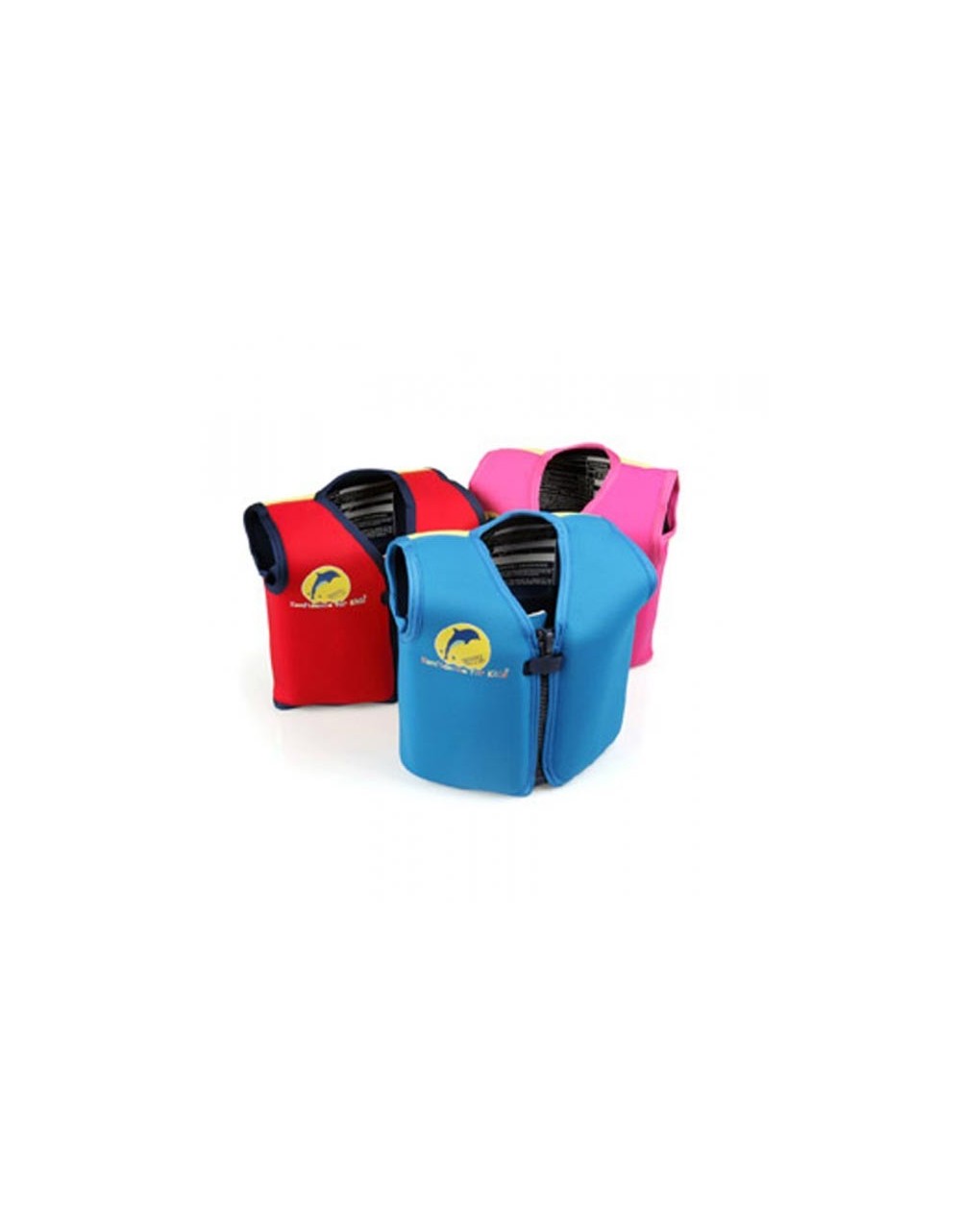 Konfidence Red-Yellow Swim Jacket 6-7 Years Danpete