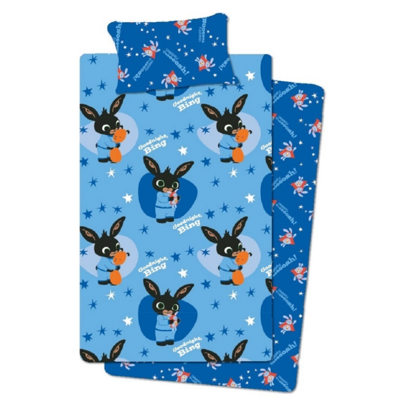 Bing Single Duvet Cover and Pillowcase Set