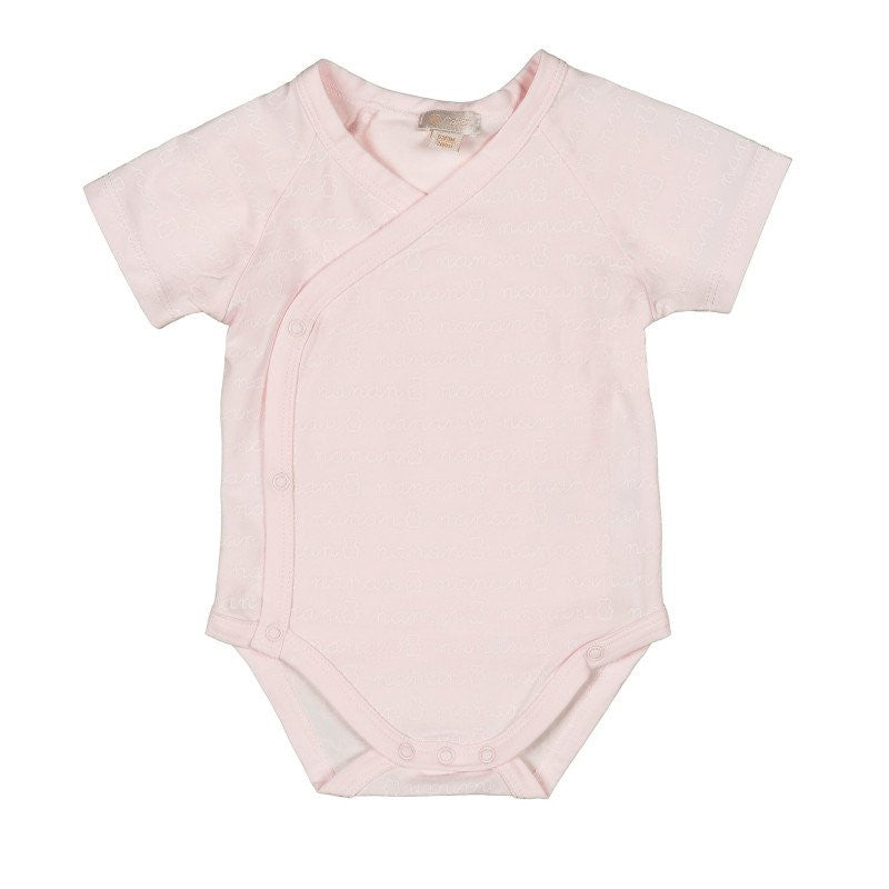 Nanan Rosa Kurzarm-Body – 3 Monate