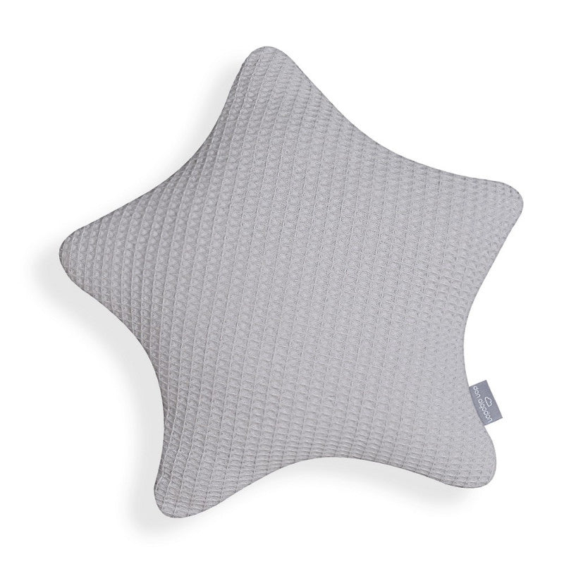 Coussin Étoile Réversible - Gris