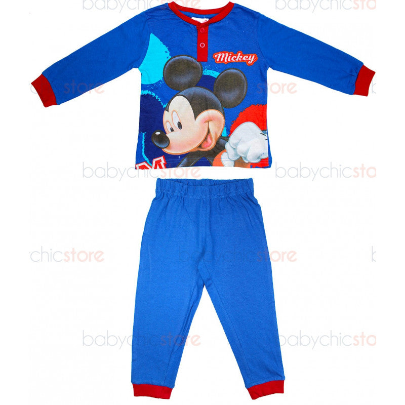 Mickey Mouse Spring/Summer Pyjamas Blue - 5 Years