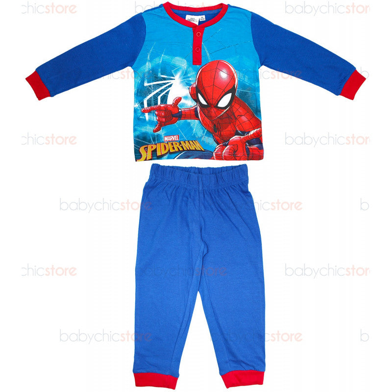 Pyjamas Spring/Summer Spiderman Blue - 5 Years