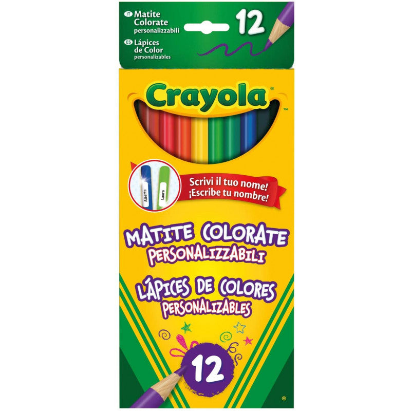 Set of 12 Crayola Colored Pencils