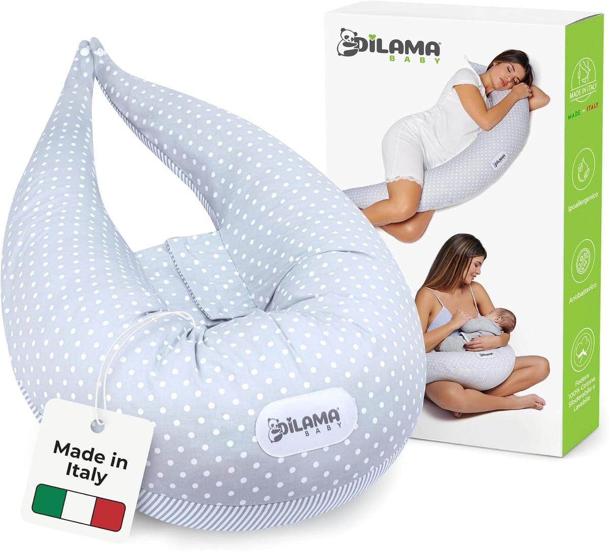 Almohada de Embarazo y Lactancia Memo 9 en 1
