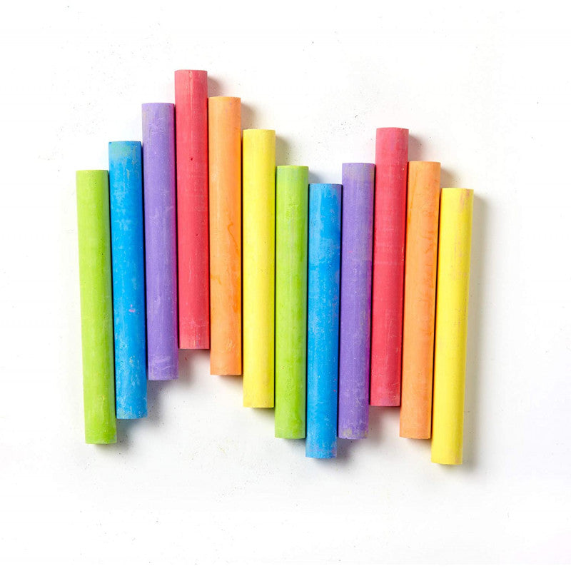 12 Gessi Colorati Antipolvere Crayola