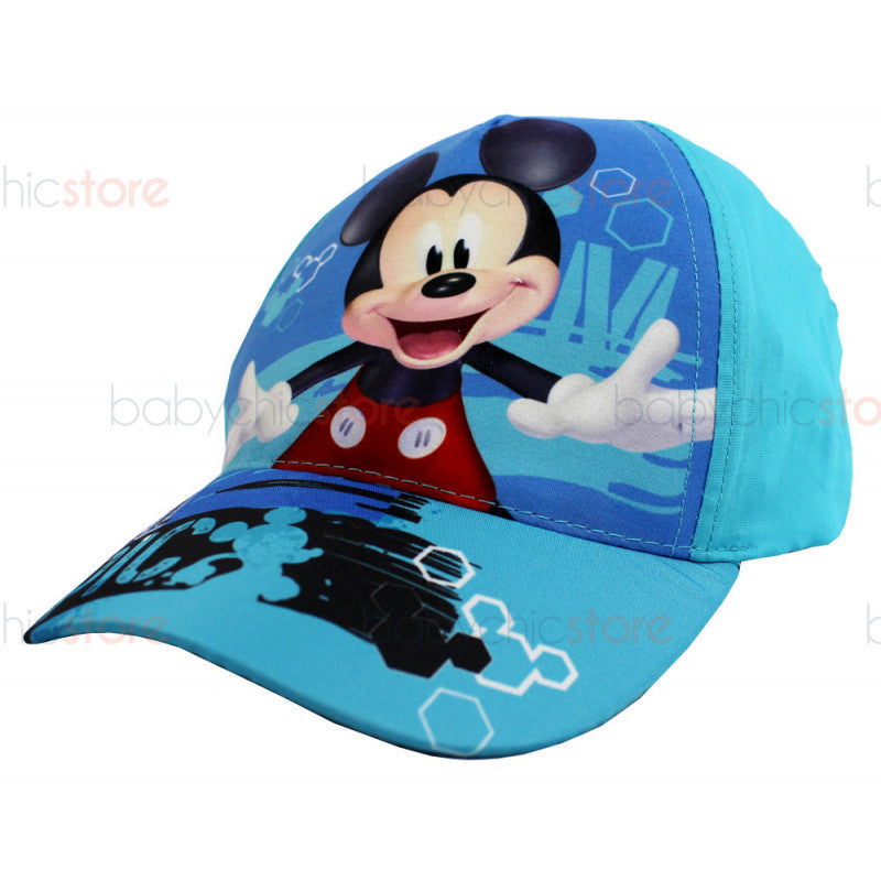 Micky Maus Schirmmütze - Hellblau