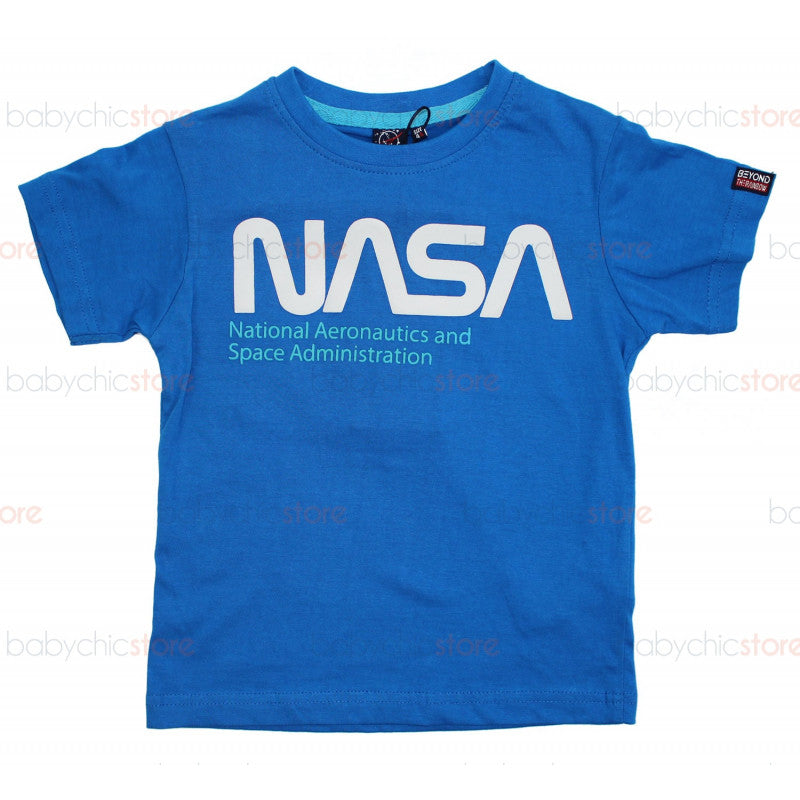 T-Shirt NASA Azzurra - 10 Anni