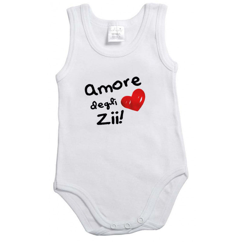 Body para recién nacido de hombro ancho - Amor de tíos