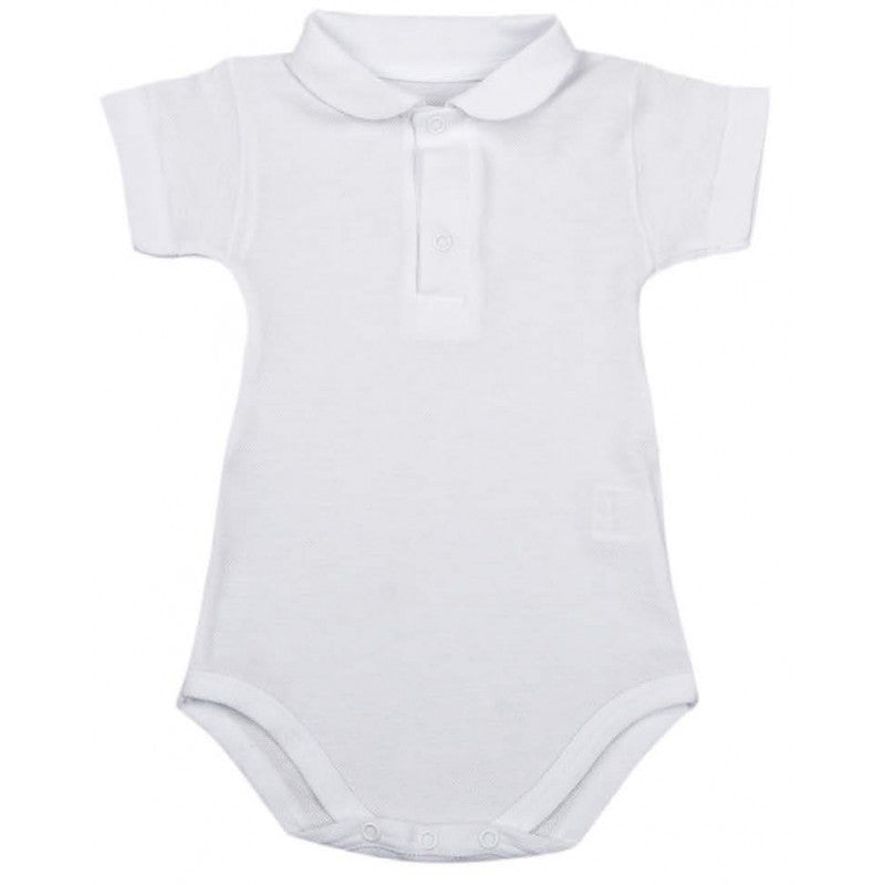 Baby Polo-Style Bodysuit - 6 Months