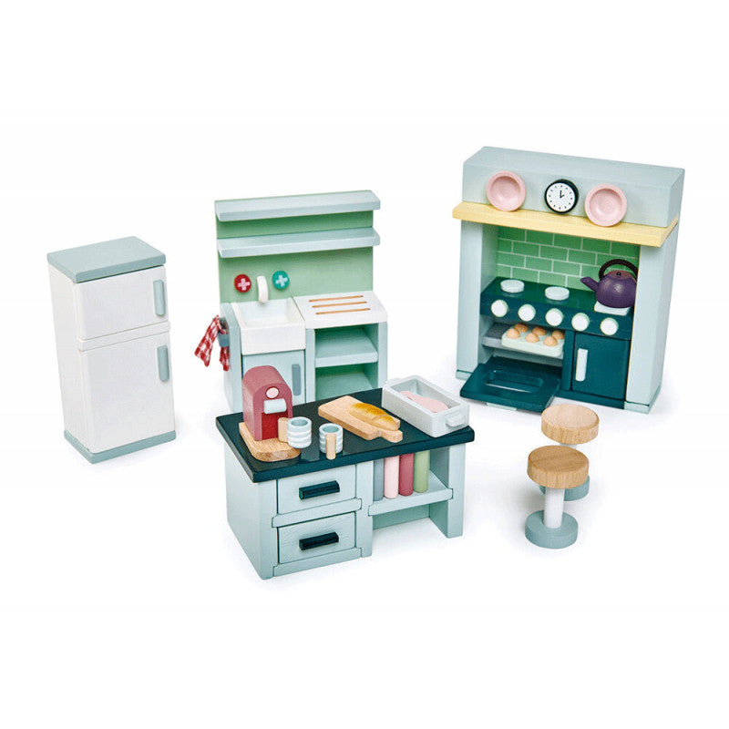 Juego de Muebles para Casa de Muñecas