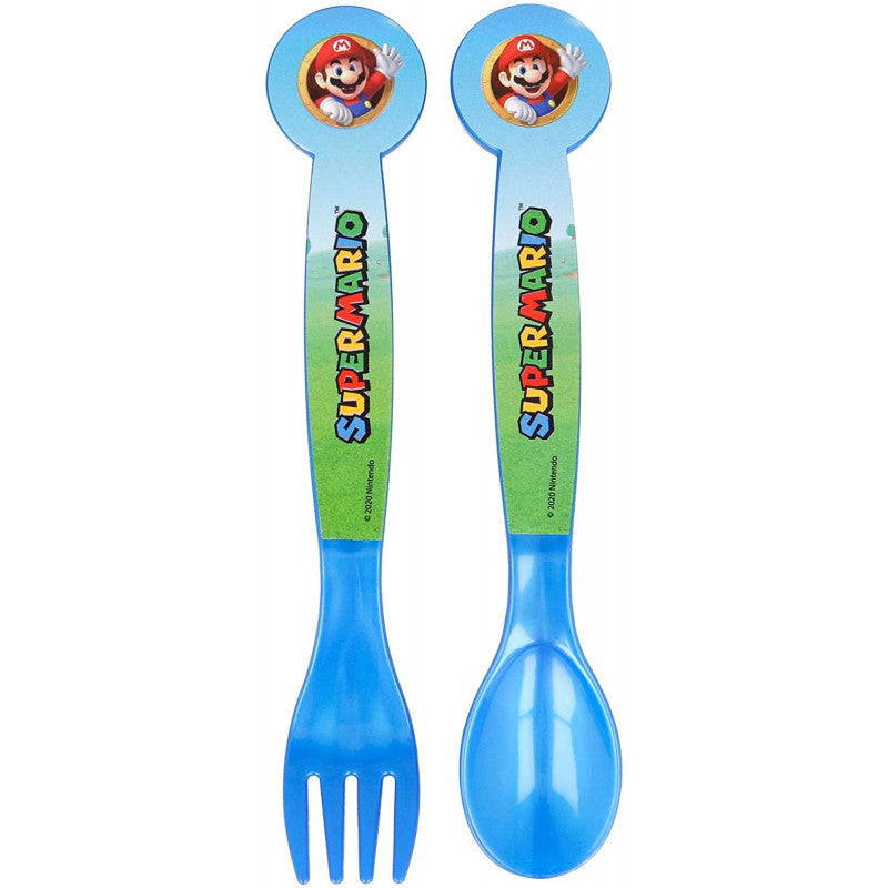 Set 2 Super Mario Bross Besteck
