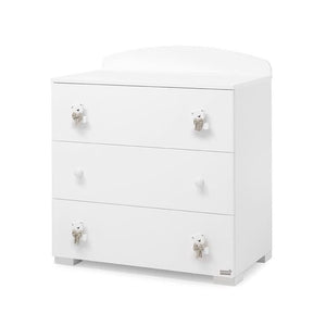 Erbesi - Commode Tato Blanc-Gris
